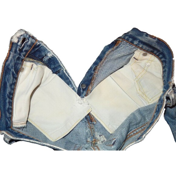Vintage Levi's 501 Jeans Late Transitional '66 (1969-1970) Selvedge 28 x 28 1/2 - Picture 8 of 13